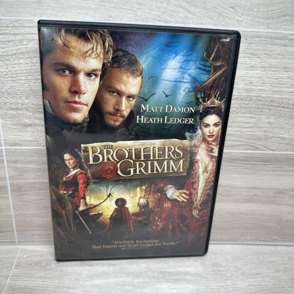 Brothers Grimm DVD 2005 Fantasy Adventure Movie